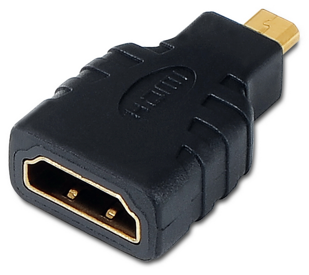 ADAPTADOR AISENS HDMI A MICRO HDMI A/H-D/M NEGRO - detalle