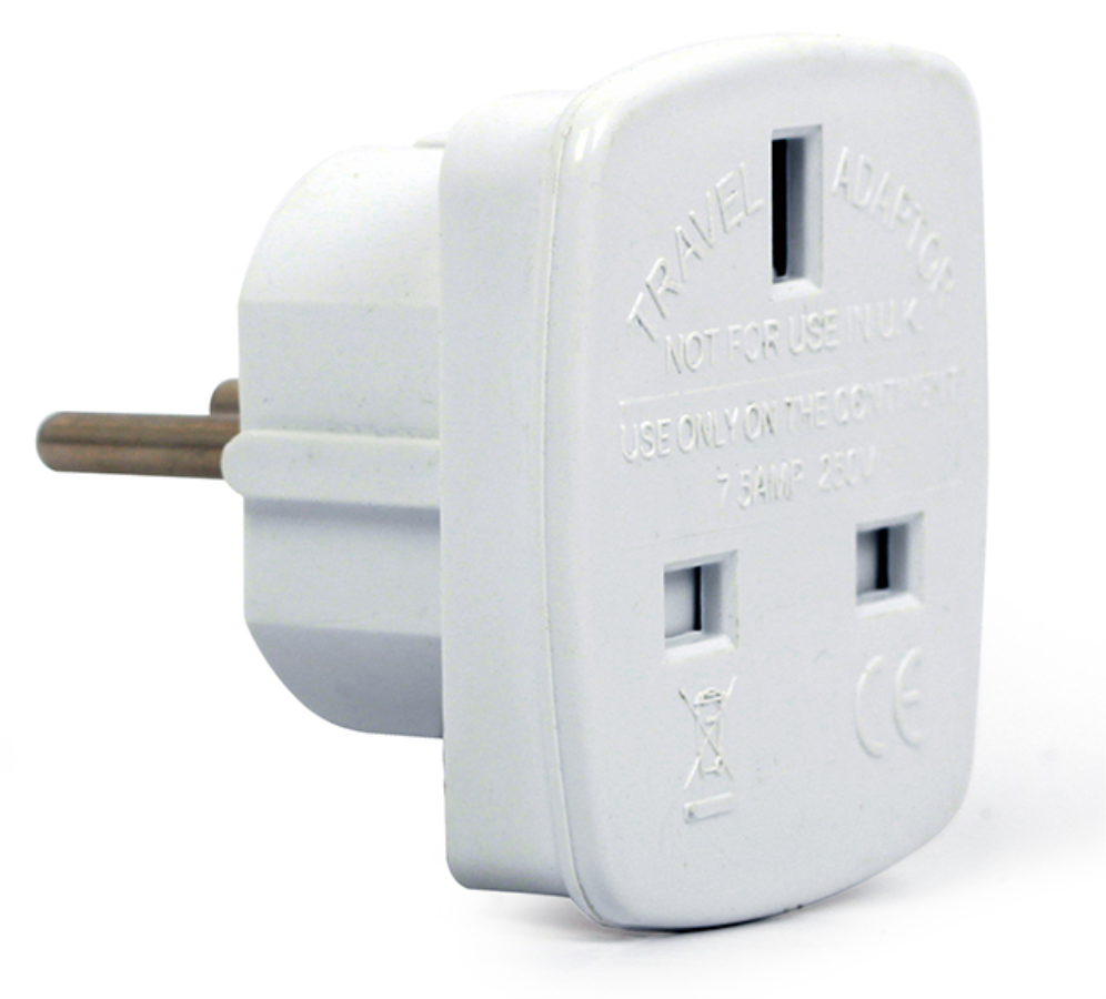 ADAPTADOR ALIMENTACION GEMBIRD CA PARA UK A SCHUKO UE 7.5A