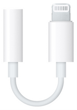 ADAPTADOR APPLE LIGHTNING A JACK 3,5MM BLANCO