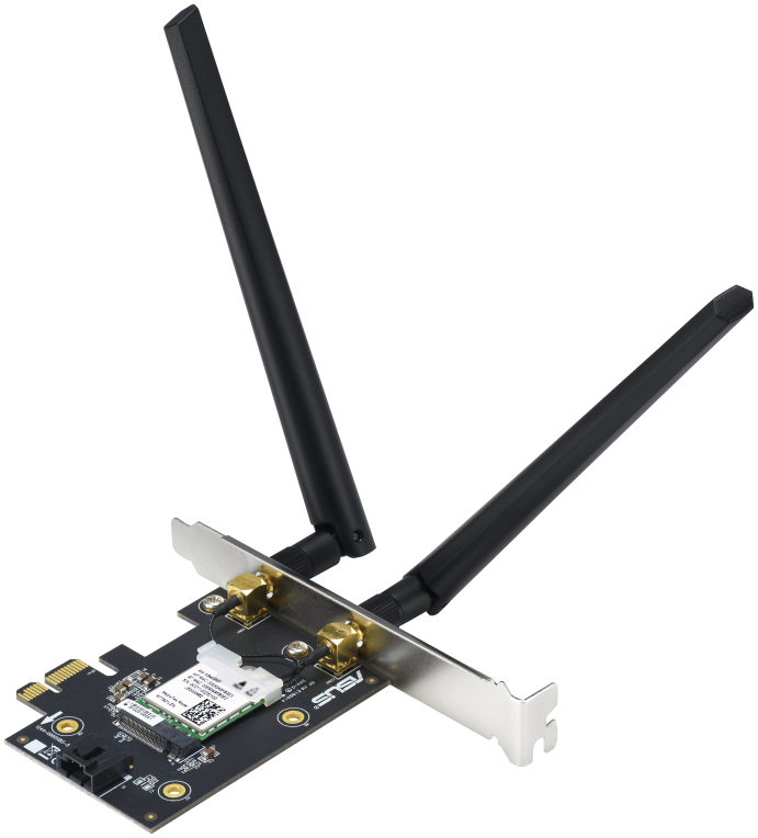 ADAPTADOR ASUS PCE-AX1800 ADAPTADOR PCIE AX1800 WIFI 6 BLUETOOTH 5.2 - detalle