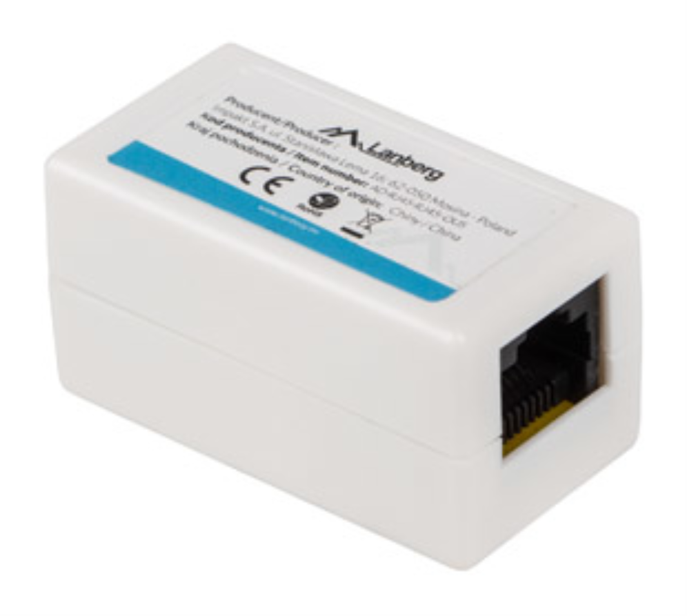 ADAPTADOR CAT6 LANBERG UTP RJ45 HEMBRA/HEMBRA
