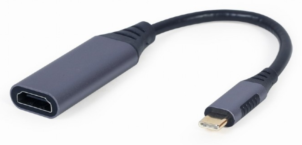 ADAPTADOR DE PANTALLA GEMBIRD USB TIPO C A HDMI, GRIS ESPACIAL - detalle