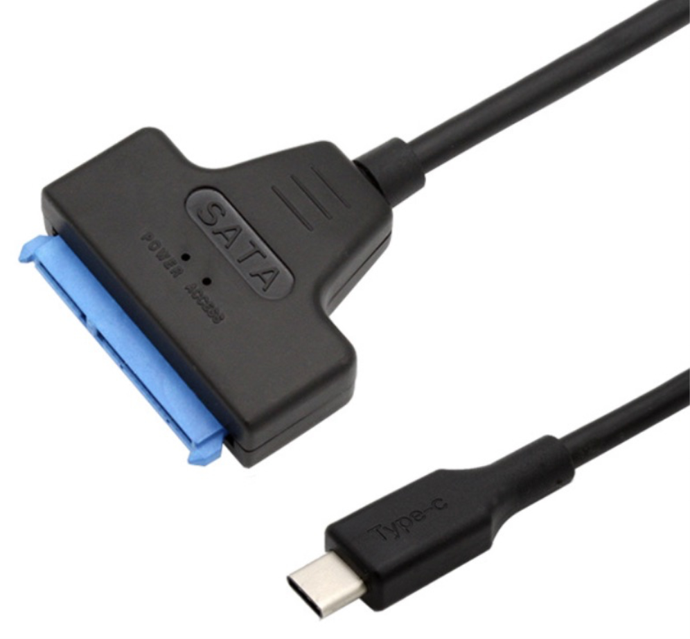 ADAPTADOR DE UNIDAD USB 3.0 TIPO-C MACHO A SATA 2.5'' - detalle