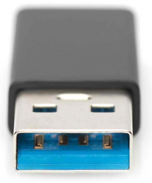 ADAPTADOR EWENT USB 3.2 GEN 1 TIPO A M / USB-C F CUERPO DE ALUMINIO - detalle