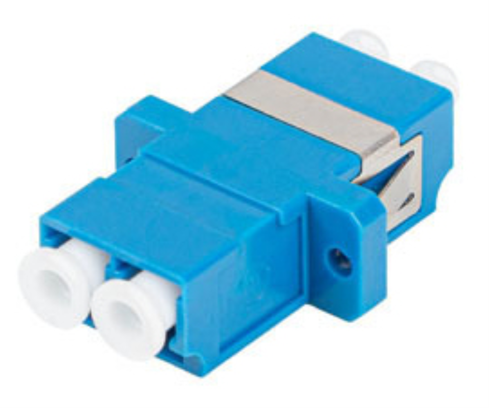 Lanberg FA-LCUP-SD01-0001-BU adaptador de fibra óptica LC/UPC 1 pieza(s) Azul. Blanco