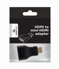 Cambiador de xénero Gembird A-HDMI-FC para cable mini-HDMI, negro