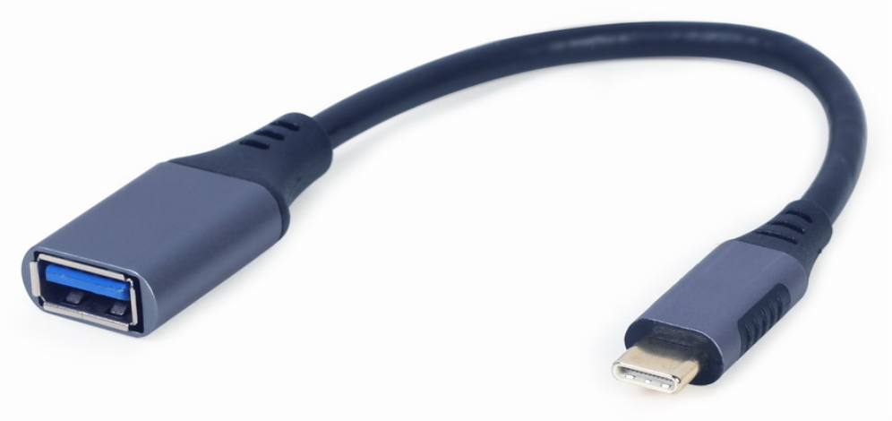 ADAPTADOR GEMBIRD USB-C A OTG (CM/AF) GRIS ESPACIAL