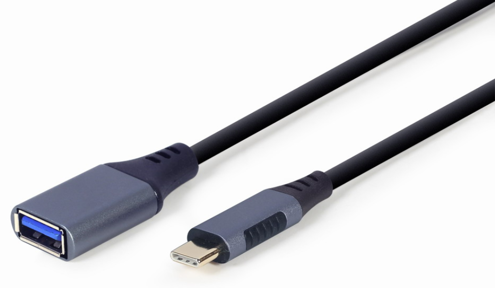 ADAPTADOR GEMBIRD USB-C A OTG (CM/AF) GRIS ESPACIAL - detalle