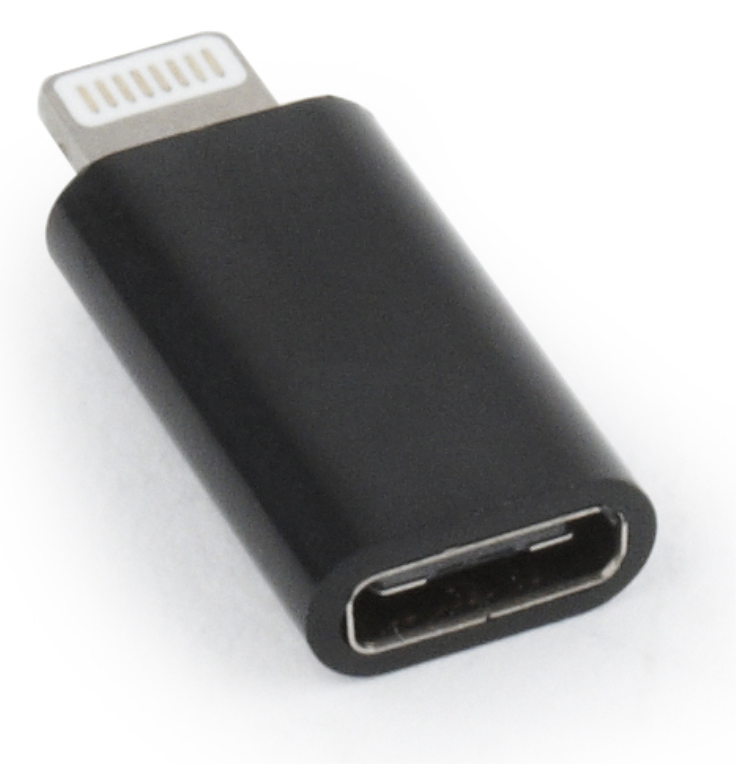 ADAPTADOR GEMBIRD USB TIPO C 8-PIN NEGRO - detalle