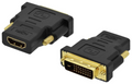 ADAPTADOR HDMI EWENT DVI-D 24+1 MACHO A HDMI HEMBRA NEGRO