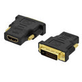 Ewent EC1371 canviador de gènere per cable DVI-D 24+1 HDMI Negre