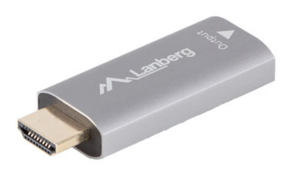 ADAPTADOR LANBERG 4K HDMI MACHO/DISPLAYPORT HEMBRA - detalle