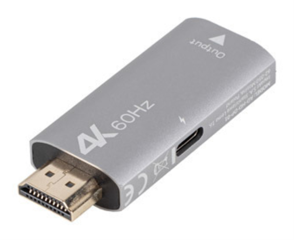 ADAPTADOR LANBERG 4K HDMI MACHO/DISPLAYPORT HEMBRA