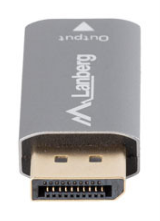 ADAPTADOR LANBERG 8K DISPLAYPORT MACHO/HDMI HEMBRA - detalle