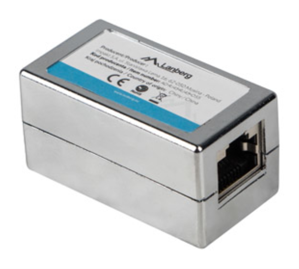 ADAPTADOR LANBERG CAT6 FTP RJ45 HEMBRA HEMBRA - detalle