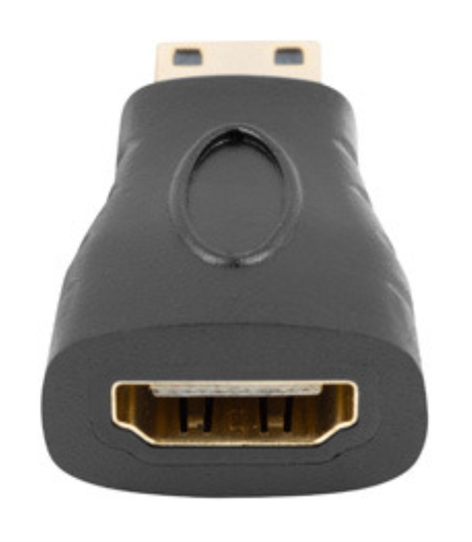 ADAPTADOR LANBERG HDMI(H) A HDMI MINI(M) NEGRO - detalle