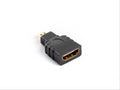 Lanberg AD-0015-BK cambiador de género para cable HDMI Micro HDMI Negro