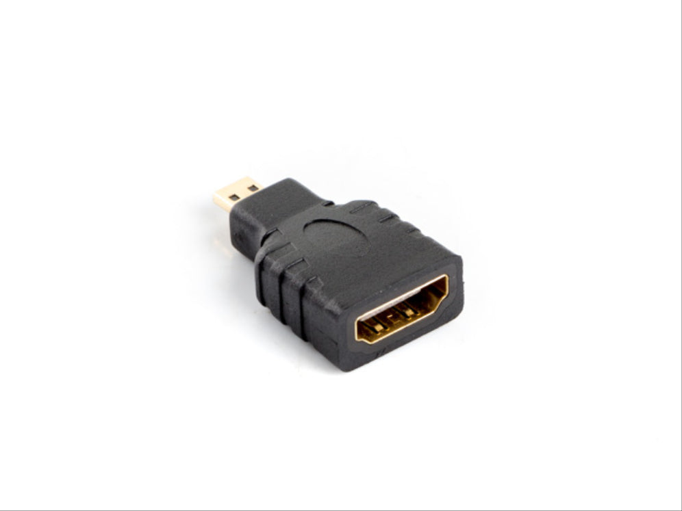 Lanberg AD-0015-BK cambiador de género para cable HDMI Micro HDMI Negro