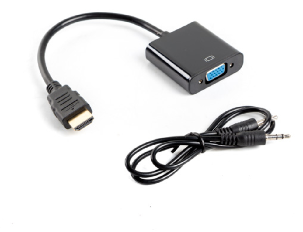 ADAPTADOR LANBERG HDMI MACHO/VGA HEMBRA+MINIJACK 3.5MM HEMBRA 20CM