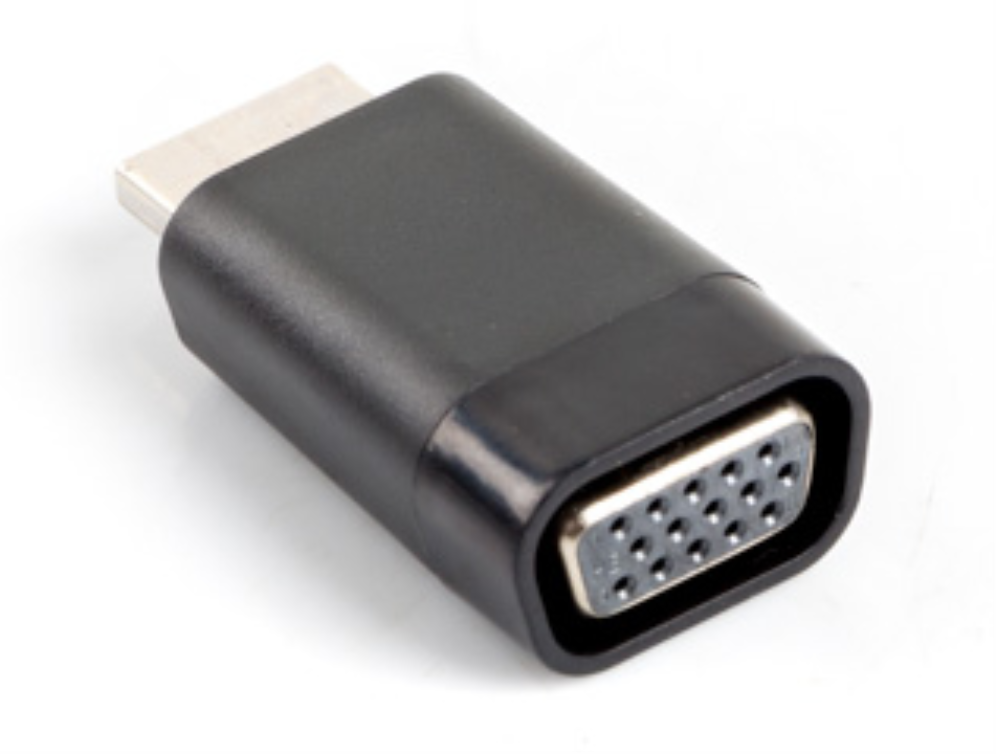 ADAPTADOR LANBERG HDMI MACHO/VGA HEMBRA NEGRO - detalle