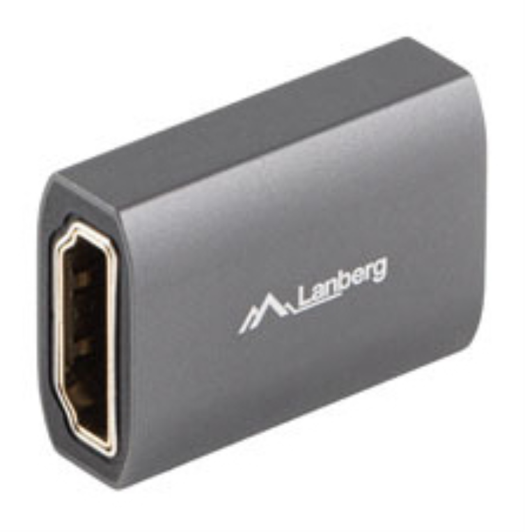 ADAPTADOR LANBERG HDMI V2.1 8K HEMBRA/HEMBRA 48GB/S 7680X4320 PX - detalle