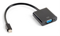 ADAPTADOR LANBERG MINIDISPLAYPORT MACHO/VGA HEMBRA 20CM NEGRO