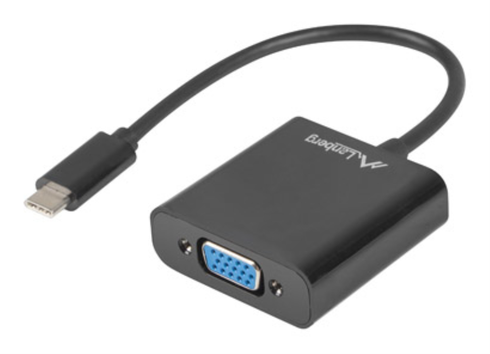 ADAPTADOR LANBERG USB 3.1 TIPO-C/VGA HEMBRA - detalle