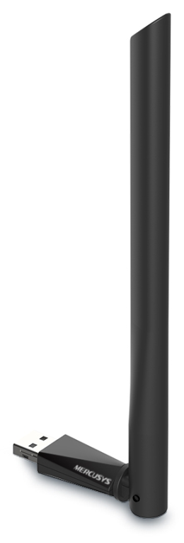 ADAPTADOR MERCUSYS AC650 HIGH GAIN WIRELESS DUAL BAND USB ADAPATER - detalle