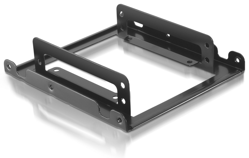 ADAPTADOR METALICO 3.5" AISENS 2 DISCOS DUROS 2.5" EN BAHIA 3.5" - detalle