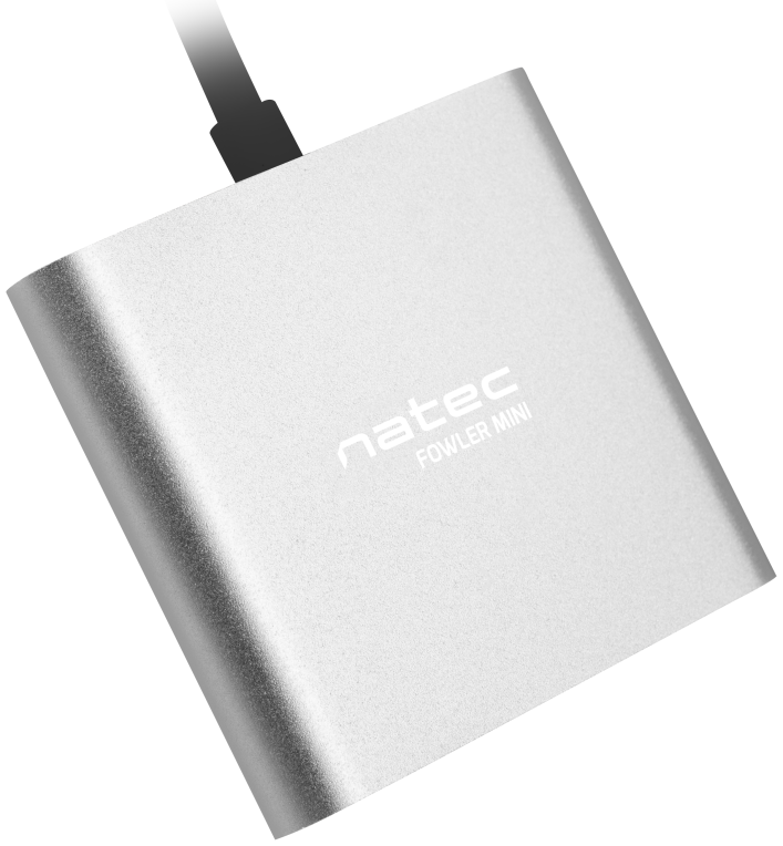 ADAPTADOR NATEC MULTIPUERTO USB-C A USB 3.0 HDMI 4K - detalle