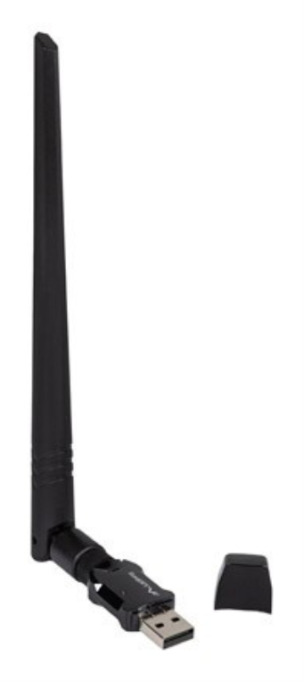 ADAPTADOR RED LANBERG USB 2.0 WIFI6 DUAL BAND AX900 2.4/5GHZ 600MB/S ANTENA EXT - detalle