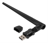 ADAPTADOR RED LANBERG USB 2.0 WIFI6 DUAL BAND AX900 2.4/5GHZ 600MB/S ANTENA EXT