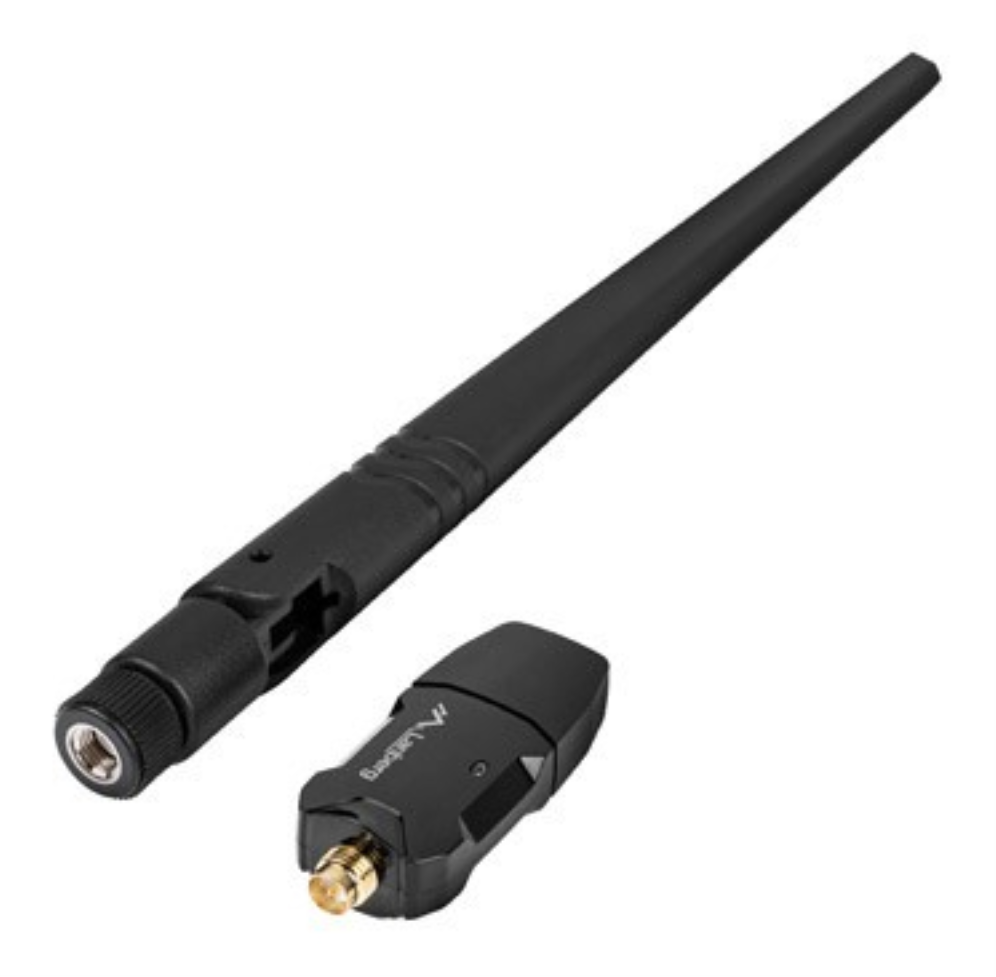 ADAPTADOR RED LANBERG USB 2.0 WIFI6 DUAL BAND AX900 2.4/5GHZ 600MB/S ANTENA EXT - detalle