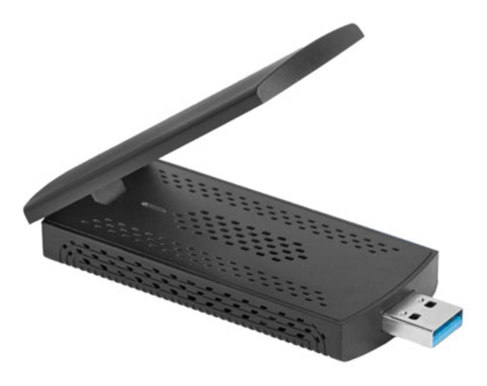 ADAPTADOR RED LANBERG USB WIFI AX3000 TRI-BANDA 2X ANTENAS INTERNAS - detalle