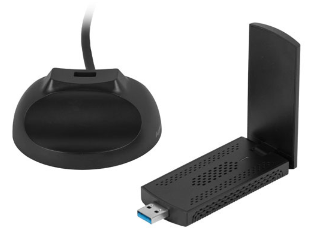 ADAPTADOR RED LANBERG USB WIFI AX3000 TRI-BANDA 2X ANTENAS INTERNAS - detalle
