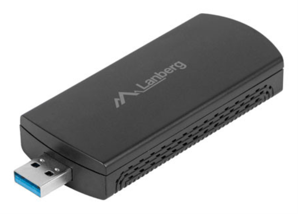 ADAPTADOR RED LANBERG USB WIFI AX3000 TRI-BANDA 2X ANTENAS INTERNAS - detalle