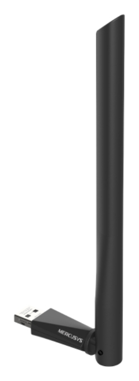 ADAPTADOR RED MERCUSYS AC1300 HIGH GAIN WIFI USB - detalle