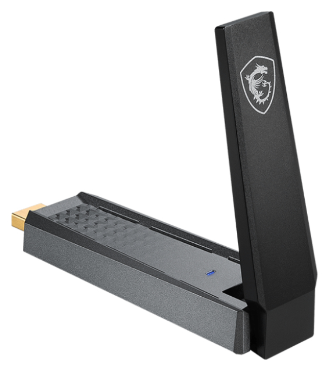 ADAPTADOR RED USB MSI AXE5400 WiFi