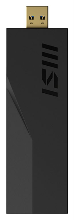 ADAPTADOR RED USB MSI BE6500 WiFi 7 - detalle