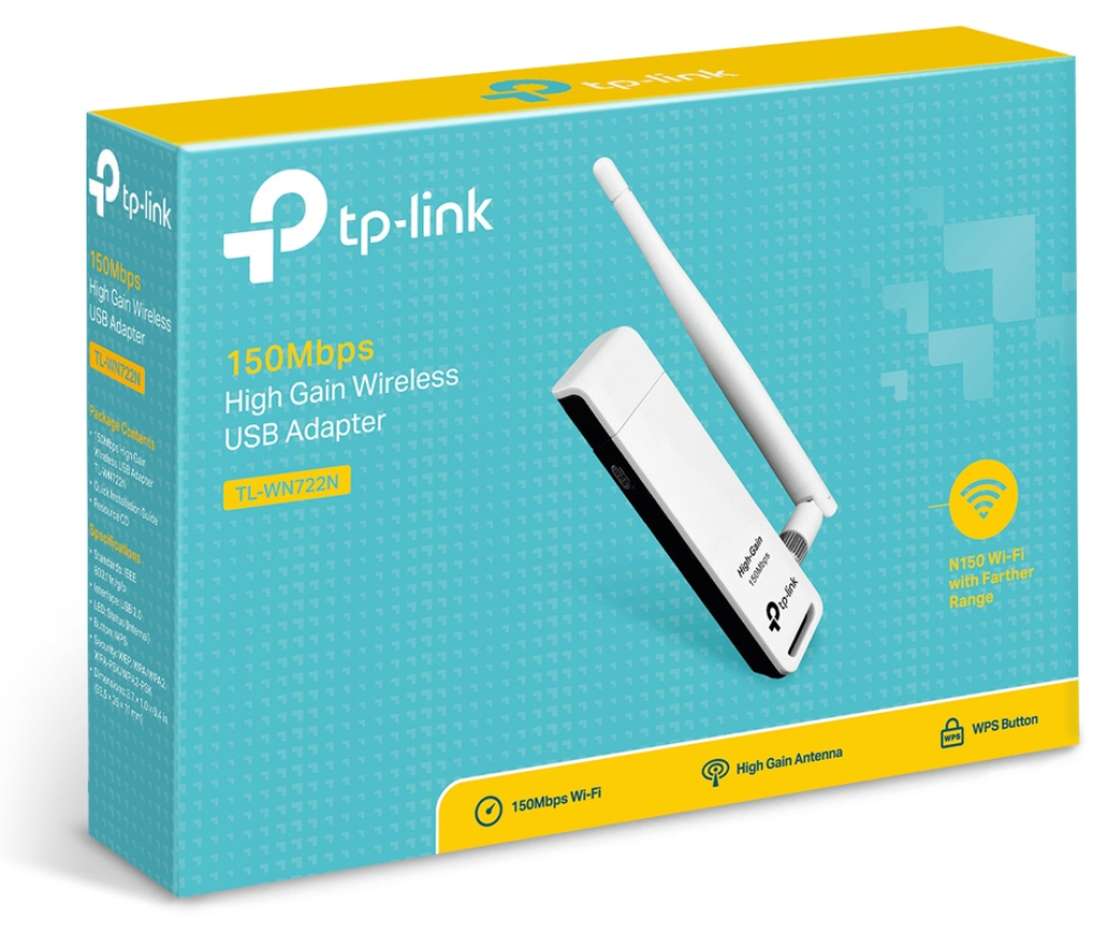 ADAPTADOR RED USB TP-LINK N150 - detalle