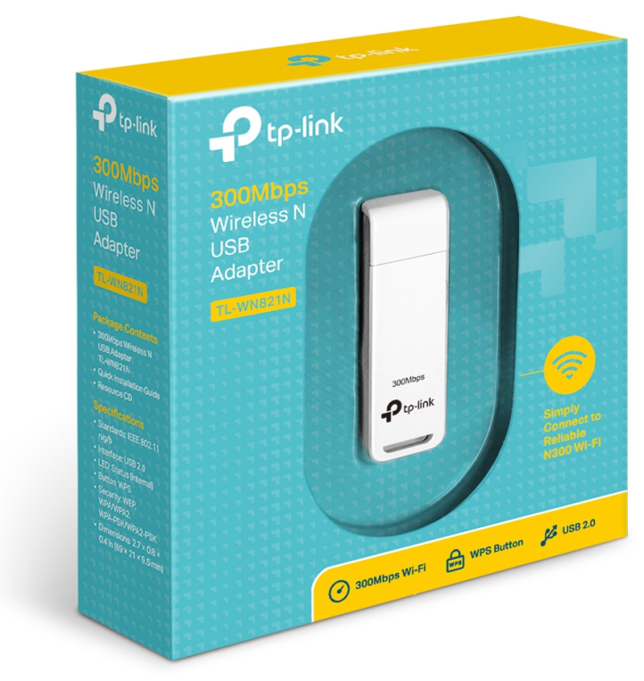 ADAPTADOR RED USB TP-LINK N300 - detalle