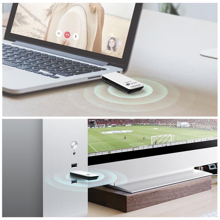ADAPTADOR RED USB TP-LINK N300 - detalle