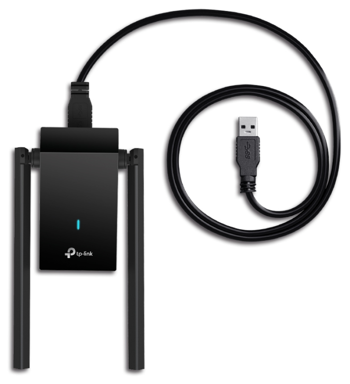 ADAPTADOR TP-LINK AX1800 DUAL BAND HIGH GAIN WIFI USB - detalle