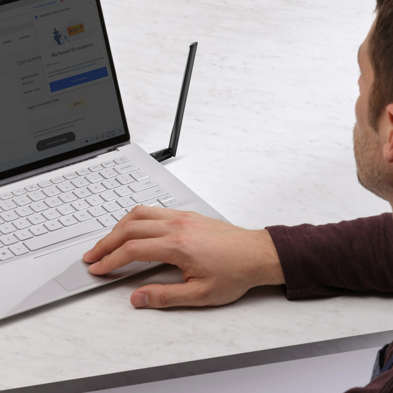 ADAPTADOR TP-LINK AX1800 WIFI6 BLUETOOTH USB 3.0 - detalle