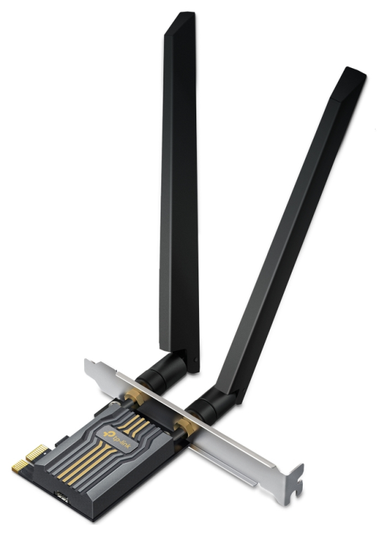 ADAPTADOR TP-LINK BE6500 TRI-BAND WI-FI 7 BLUETOOTH PCI