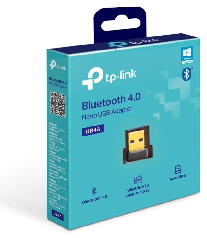 ADAPTADOR TP-LINK BLUETOOTH 4.0 NANO USB - detalle