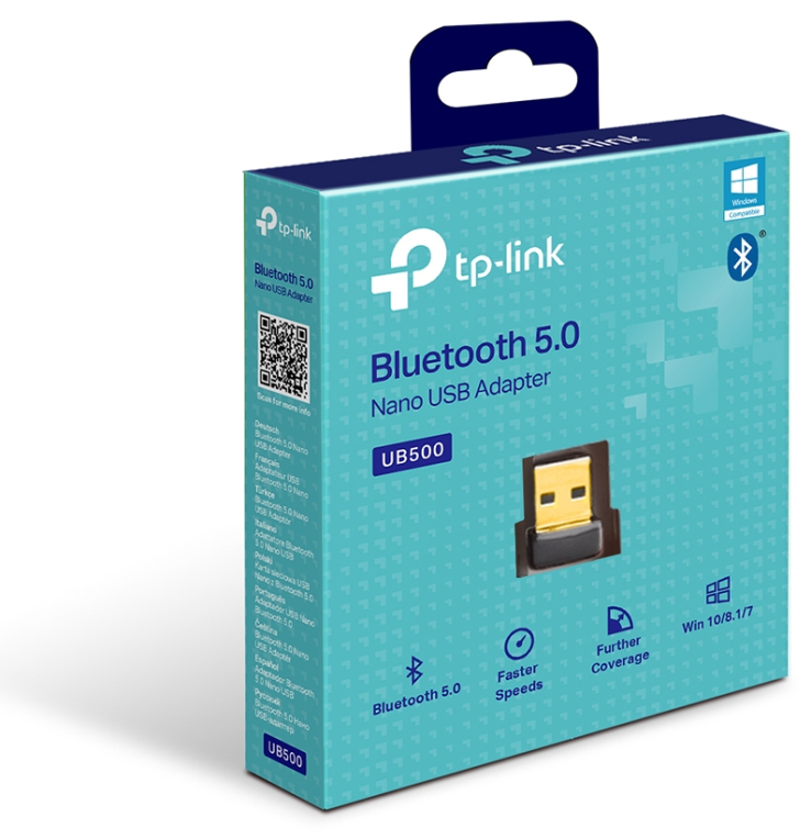 ADAPTADOR TP-LINK NANO USB BLUETOOTH 5.0 - detalle