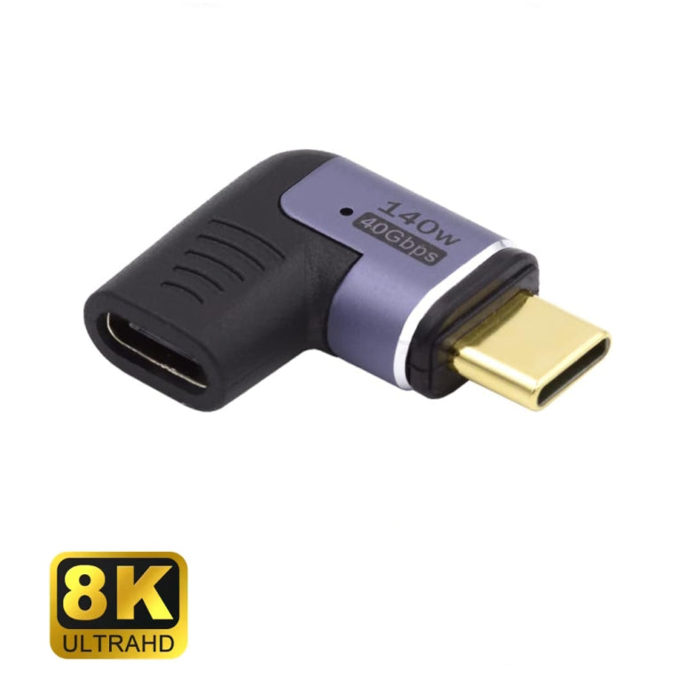 Cambiador de xénero Ewent EC1048 para cable USB-C, negro. Morado