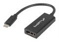 ADAPTADOR USB LANBERG USB-C M 3.1 A DISPLAYPORT H 15CM NEGRO