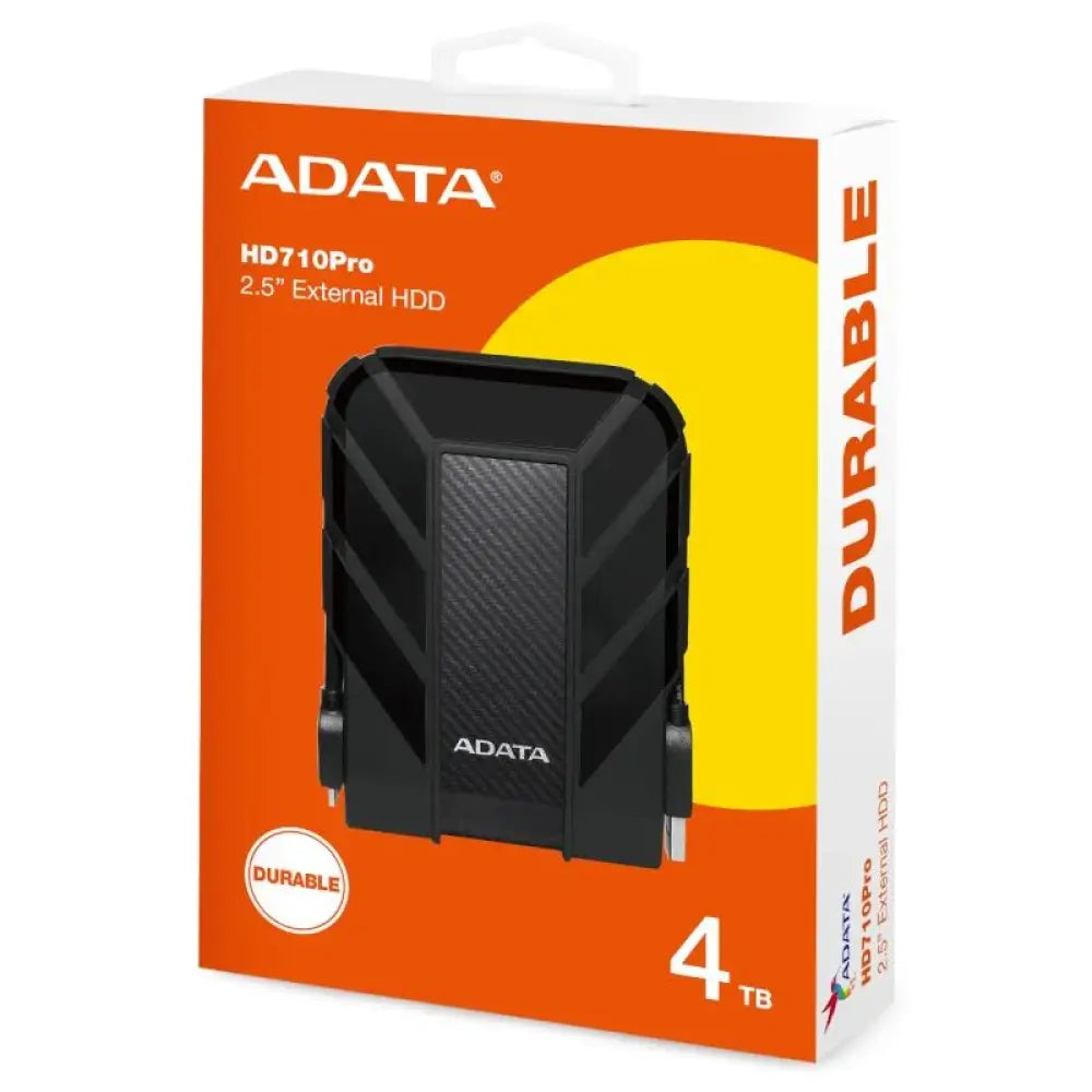 ADATA HD710 Pro HDD Externo 4TB 2,5" USB 3.2 Black - detalle